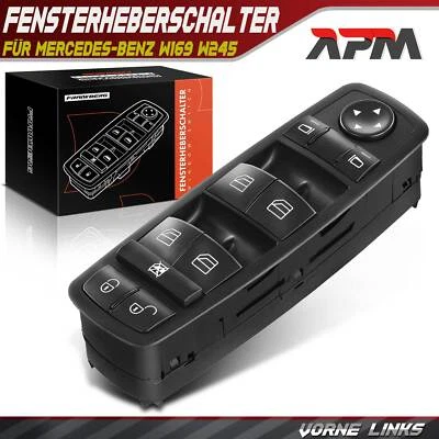 Fensterheber Schalter Schalteinheit Vorne Links für Mercedes-Benz W169 W245 - Bild 1 von 4