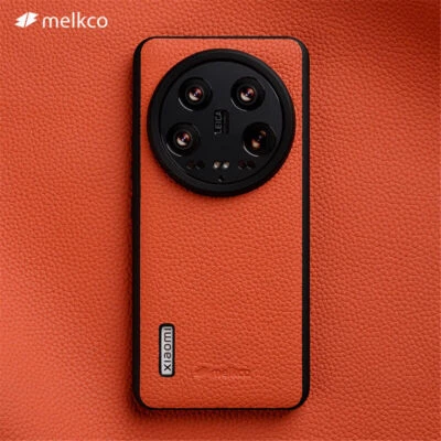 原装 Melkco 正品牛皮保护壳 适用于小米 14 Ultra 商务保护套 — 第 1/4 张图片