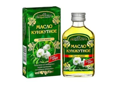 Cold-pressed Unfiltered Sesame Oil Sesamum Indicum 100 ml - Image 1 of 3