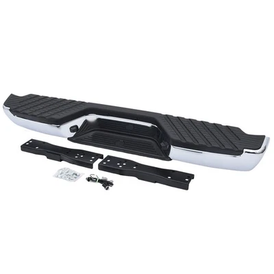 Conjunto de para-choque traseiro cromado para 1998-2004 Nissan Frontier NI1102136 - Imagem 1 de 4