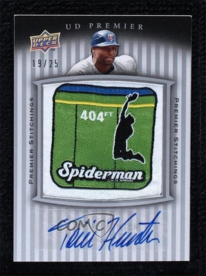 2008 UD Premier Premier Stitchings Signatures /25 Torii Hunter #PSTI-HU с автографом - Изображение 1 из 2