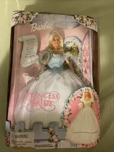 Barbie Princess Bride Wedding Bridal Doll 28251 NRFB Mattel 2000 New. - Picture 1 of 5