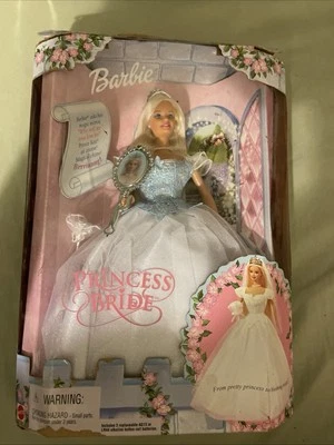 Boneca de noiva Barbie princesa noiva casamento 28251 NRFB Mattel 2000 nova. - Imagem 1 de 4