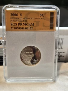 2006 S PR70 Jefferson Nickel - Picture 1 of 2
