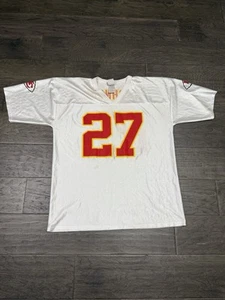 Vintage NFL Kansas City Chiefs Larry Johnson 27 Mens L Jersey White NFL Player - Picture 1 of 8