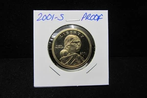 2001-S CAMEO PROOF SACAGAWEA DOLLAR - KOSTENLOSER VERSAND - Bild 1 von 2