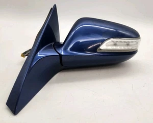 Acura TL Type S 07-08 Left Driver Side View Mirror Kinetic Blue B546P - Picture 1 of 11