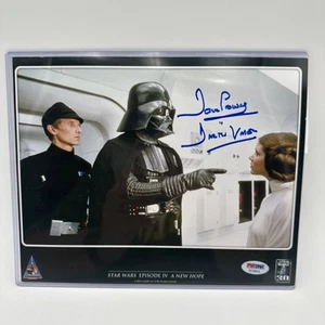 David Prowse Signed STAR WARS 8x10 Photo Darth Vader Autograph PSA/DNA COA - Picture 1 of 5