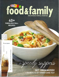 Kraft Food & Family Magazine Fall 2007 Speedy Suppers 40+ Fabulous Fall Recipes - Picture 1 of 1