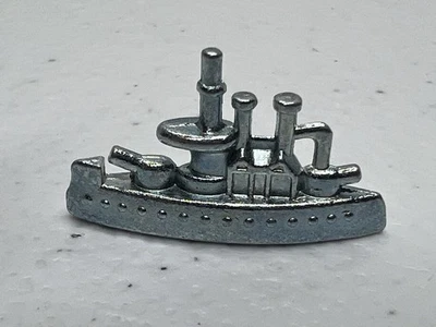 Monopoly Battleship Token – Replacement Game Piece Metal Ship Classic - Image 1 of 4