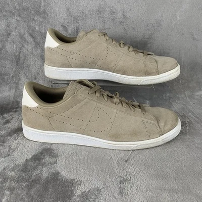 Nike Sneakers Mens Size 13 Tennis Classic CS Suede Taupe Brown Greige Minimalist - Image 1 of 4