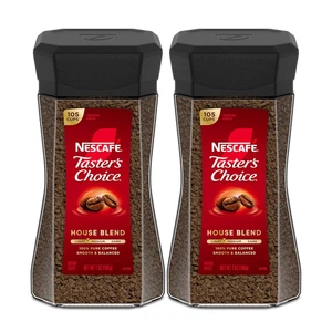 NESCAFÉ Taster'S Choice Instantkaffee, leichte mittlere Röstung, Hausmischung, 2 Gläser  - Bild 1 von 12