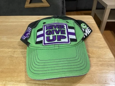 Gorra WWE John Cena Snap Back para hombre Never Give Up Pro Wrestling 2015 Foto 1 de 3