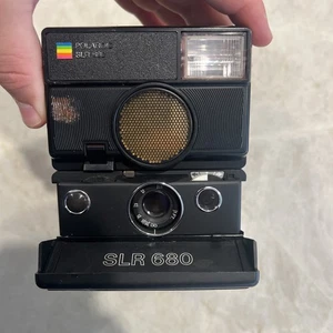 Cámara instantánea Polaroid SLR 680 SE de colección sin probar - Imagen 1 de 12