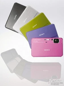 Sony T99-14.1MP CCD, 4x Zoom (25-100mm), 3" Touch LCD, Optical IS - Picture 1 of 18