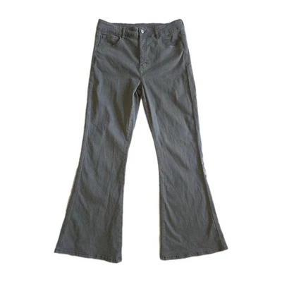 Pantalones para mujer American Eagle elásticos tiro súper alto acampanados talla 14  Foto 1 de 4