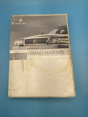 2008 Mercury Grand Marquis Sedan Owner Owner's Operator Manual GS LS 4.6L xz - Image 1 of 4