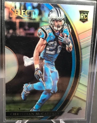 Panini Select 2017 - Concourse Christian McCaffrey #74 Silver Prizm (RC) Foto 1 de 4