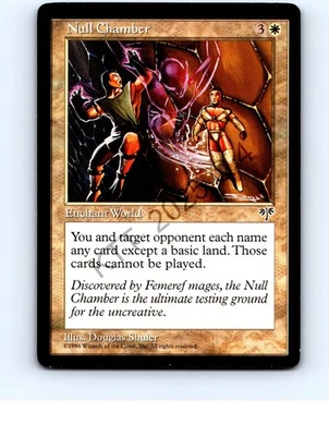 Null Chamber # Rare Mirage MTG NP Near Mint or Better - Image 1 of 2