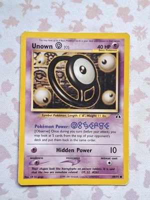 Pokémon Karte • Icognito O 69/75 • Neo Entdeckung Set • Englisch Pokemon Vintage - Bild 1 von 4