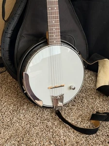 Gold Tone AC-6+: Acoustic Composite Banjitar with Pickup and Gig Bag - Picture 1 of 6