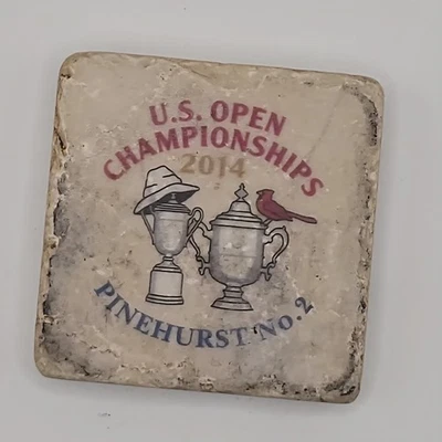 2014年美国公开赛Pinehurst编号 2磁铁-高尔夫纪念品收藏品 — 第 1/4 张图片