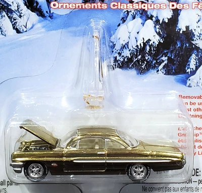 Johnny Lightning 61 1961 Pontiac Catalina Árbol de Navidad Vacaciones Ornamen Coche Foto 1 de 2