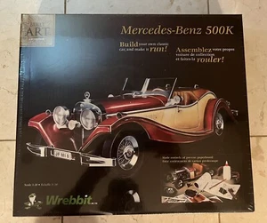 NEW Build Your Own Mercedes-Benz 500K Roadster Wrebbit 1:10 Model Kit CBC-203 - Picture 1 of 9
