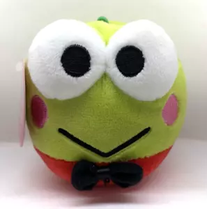2017 Hallmark fluffballs Sanrio Keroppi With Tag - Picture 1 of 4