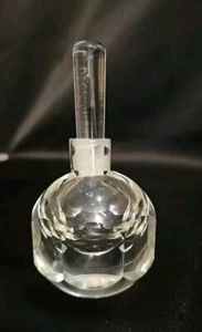 ORREFORS CRYSTAL PERFUME BOTTLE MID-CENTURY MODERN  - Picture 1 of 2