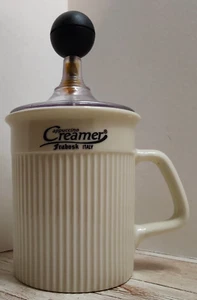 Frabosk Italy Cappuccino Creamer/ Frothing Mug/ Coffee/ Milk Ceramic Cup - Picture 1 of 10