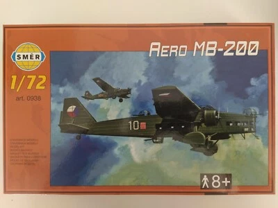 Bloch Aero MB-200 ,1:72 -SMER 0938(S.TRACCIATA) - Immagine 1 di 3