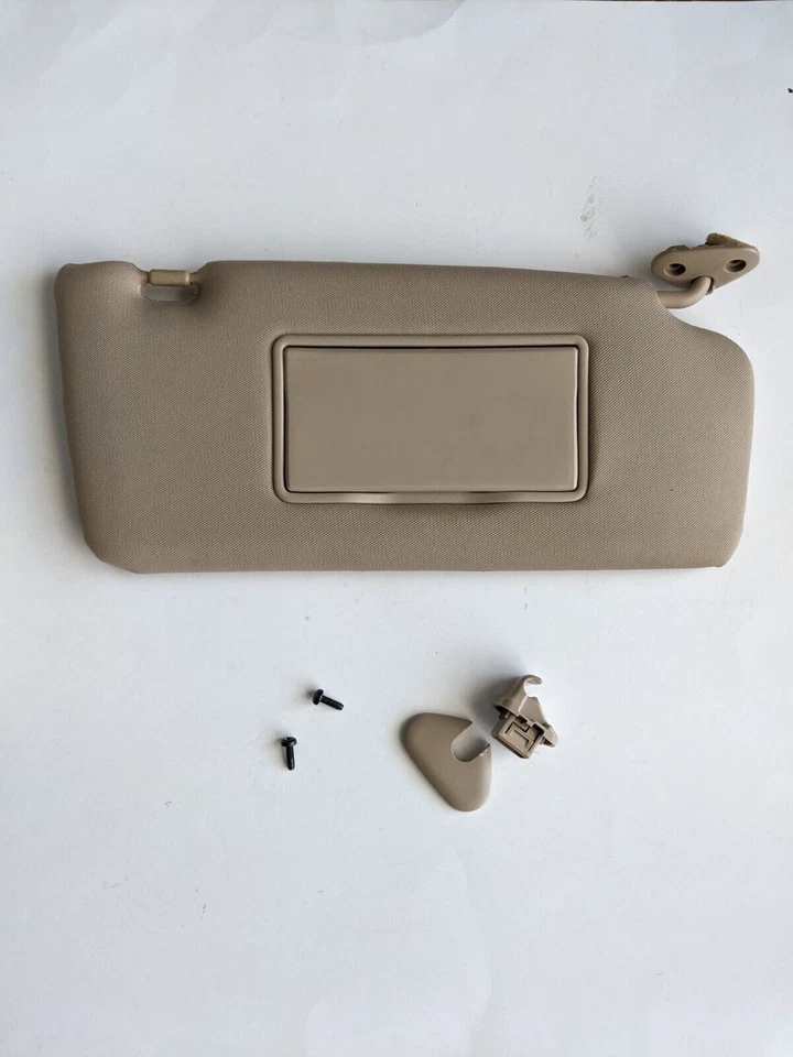 2006-2014 Subaru B9 Tribeca Sun Visor RH Passenger Side Sunvisor Lighted Tan OEM - Image 1 of 4