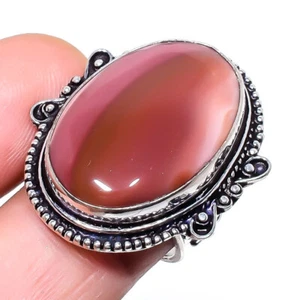 Natural Mookaite Gemstone 925 Sterling Silver Ring Size 7 g131 - Picture 1 of 5