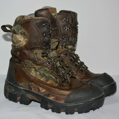 Irish Setter Men's Big Game Hunt Boot 1815 Mossy Oak Size 9 Gore-Tex Thinsulate - Image 1 of 4