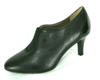 Joan & David Circa Shoes tamanho 5M bota sapatos slip on preto chavella novo sem caixa - Imagem 1 de 4