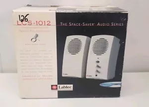 LABTEC LCS-1012 SPACE-SAVER AUDIO SERIES PC Altoparlanti computer nuovi - Foto 1 di 5