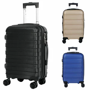 21-Inch Hardside Luggage with Spinner Wheels Carry On Luggage Multi-color - Picture 1 of 37