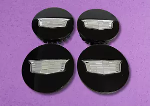 4PCS OF 2015-2020 ESCALADE ESV WHEEL CENTER CAP CADILLAC SILVER CREST LOGO 67mm - Picture 1 of 5