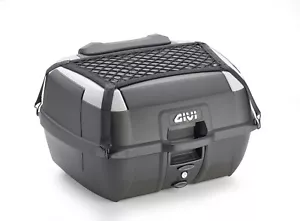 Givi B45 TOP BOX 2023 B45+ Monolock topbox 45 L case Free Cargo Net and Backrest - Picture 1 of 10