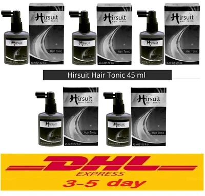 5 x Hirsuit Spray Tónico para el Cabello Tratamiento Anti Pérdida Capixilo Regeneración del Cabello 45 ml Foto 1 de 4