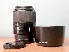 Sony Alpha A Halterung 100 mm f2,8 Makro Objektiv Vollformat 1:1 Reproduktion, SAL-100M28