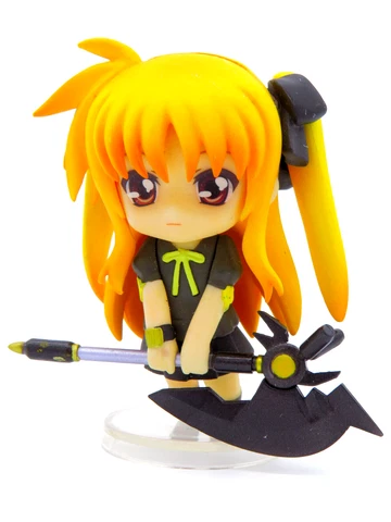 Lyrical Nanoha Figure - 2010 Fate T. - Good Smile Nendoroid Petit 2.5" Anime Cover