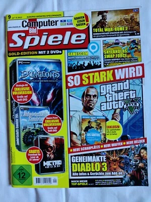 Computer Spiele Bild mit 1 CD (siehe Bilder) Ausgabe 9 ab 7.8.2013 - Bild 1 von 3