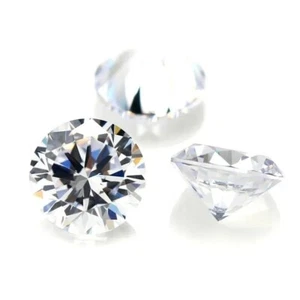Natural Certified 2.22 Carat D SI2 Round Brilliant Enhanced Loose Diamond 9 mm - Picture 1 of 10