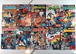 New Warriors 1 8 9 11 13 14 18 19 20 21 - 10-Comic Book Lot Marvel Mark Bagley - Picture 1 of 22