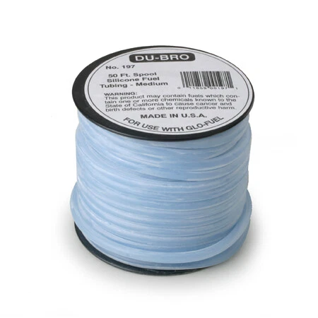 DUB197, силиконовые топливные синие трубки, средние, 50 дюймов, DU-BRO - Изображение 1 из 1