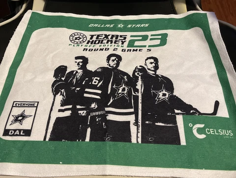 Dallas Stars Playoffs Towel Round 2 Game 5 Cover