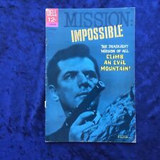 Mission Impossible #2 - Dell 1967 - Deadliest Mission - Climb an Evil Mountain!