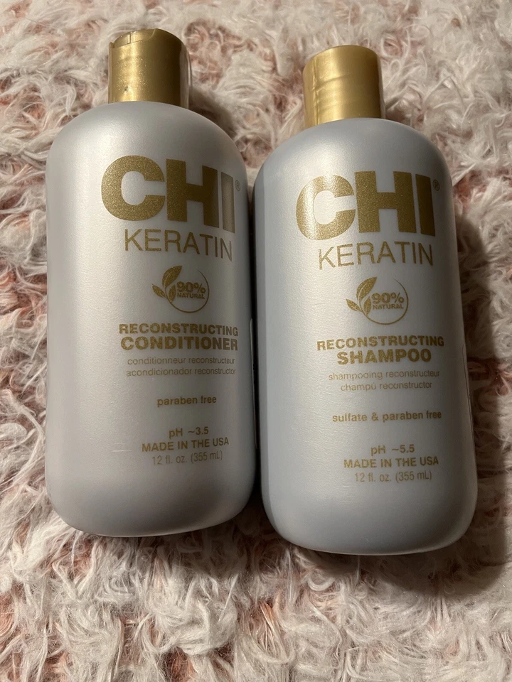 Farouk CHI Keratin Shampoo & Conditioner 12 oz Duo SEALED - Image 1 of 1